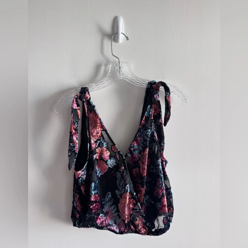 Free People Tied To You Tank-Dark Combo